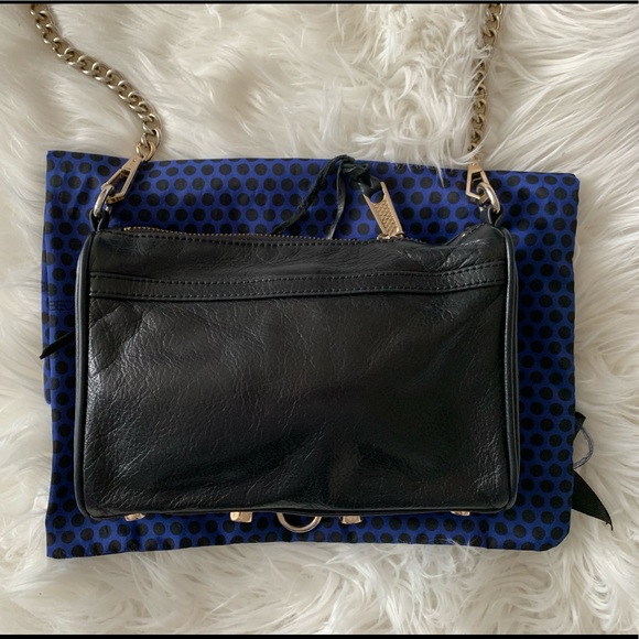 Rebecca Minkoff Mini Mac black crossbody bag - Picture 3 of 3
